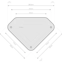 Sojag Pavillon Messina 1216 inkl. Moskitonetz 363x483x307,1cm Anthrazit
