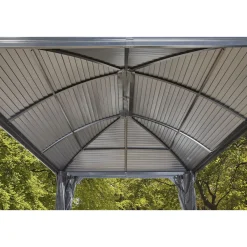 Sojag Pavillon Moreno 1014 inkl. Moskitonetz 298x423x283cm Anthrazit