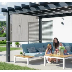 Pavillon Pergola Yamba 1016 295x495x252,6cm Anthrazit*Sojag Online