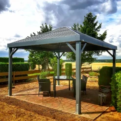 Pavillon South Beach 1212 364,3x364,3x310cm Basaltgrau*Sojag Sale