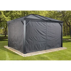 Pavillon Ventura 1014 295,5x423x261cm Basaltgrau*Sojag Online