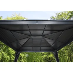 Pavillon Ventura 1014 295,5x423x261cm Basaltgrau*Sojag Online