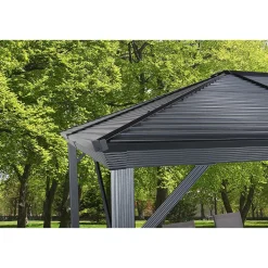 Pavillon Ventura 1014 295,5x423x261cm Basaltgrau*Sojag Online