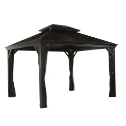 Sojag Vorhang-Set für Messina & Mykonos 1012 Dunkelgrau