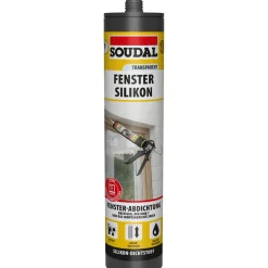 Fenstersilikon transparent 300ml^Soudal Sale