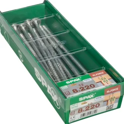 Spax Holzschrauben IN.FORCE Tellerkopf 8 x 220 XL 12 Stück