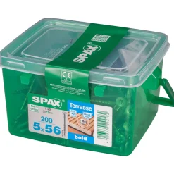 Terrassenschraube Bold Zierkopf 5 x 56 mm 200 Stück*Spax Outlet