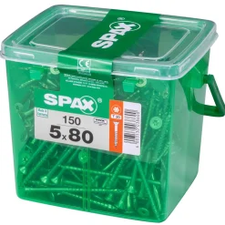 Universalschraube Wirox Senkkopf 5 x 80 mm 150 Stück^Spax Discount