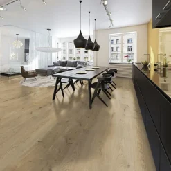 Laminatboden CLASSIC Eiche Rustikal^Specht Hot