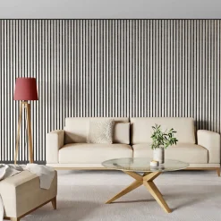 Specht Akustikpaneel Deluxe Eiche weiß 250 x 60 cm