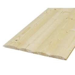 Vinylboden Blockhausprofil 19 x 96 x 2400 mm^Specht New