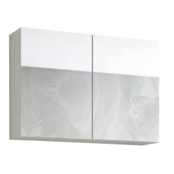 VCM Spiegelschrank Flandu weiß