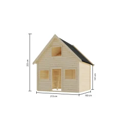 Spielhaus Kalle naturbelassen* Discount