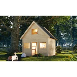 Spielhaus Kalle naturbelassen* Discount