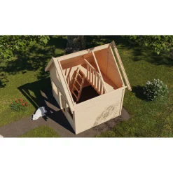 Spielhaus Kalle naturbelassen* Discount