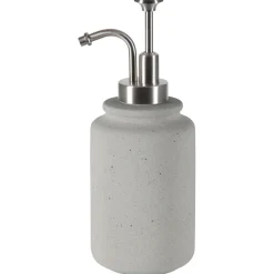 spirella Seifenspender Cement Durchmesser 8 cm grau