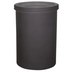 spirella Zahnputzbecher Yoko mit Rand Durchmesser 7,5 cm grau