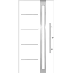 Premium-Haustür Passivedoor Umea energiesparendweiss 100 x 210 cm rechts^SplenDoor Hot