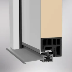 Premium-Haustür Passivedoor Malmo RC2 energiesparend einbruchsicher weiss 100 x 200 cm links*SplenDoor Clearance
