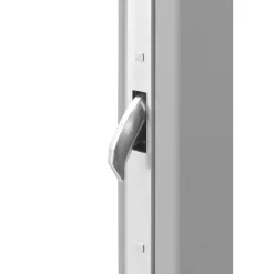 Premium-Haustür Passivedoor Malmo RC2 energiesparend einbruchsicher grau 100 x 200 cm rechts^SplenDoor Hot