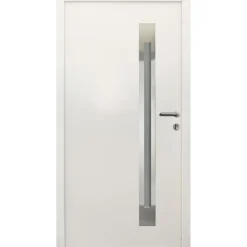 SplenDoor Sicherheits-Nebeneingangstuer NS4 RC2 98x198 Weiss rechts