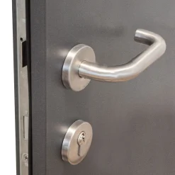 Sicherheits-Nebeneingangstuer NS3 RC2 88x198 Anthrazit links*SplenDoor Clearance