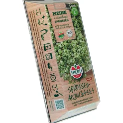 Sprossen-Anzuchtset Kresse inkl 2 Portionen Bio-Saatgut^ Clearance