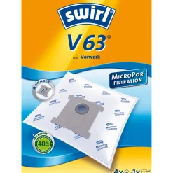 Staubsauger-Beutel V 63 Classic^Swirl New