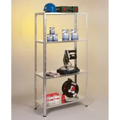 Steckregal 4 Böden 100 x 180 x 40 cm* New