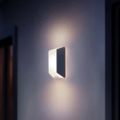 Außenleuchte L 30 S anthrazit mit Bewegungsmelder E27*Steinel Sale