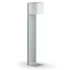 Steinel Standaußenleuchte mit Bewegungsmelder GL 80 SC iHF-Sensor silber