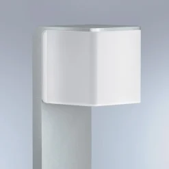 Steinel Standaußenleuchte mit Bewegungsmelder GL 80 SC iHF-Sensor silber