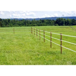 Streckenpfahl Octo Wood 8 x 180 cm braun