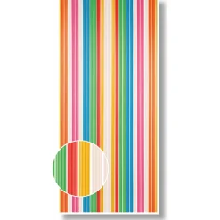 Streifenvorhang aus PE Folie bunt^ Discount