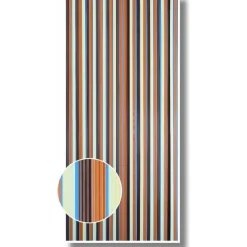 Streifenvorhang braun-beige^ Best