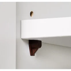 Bodenträger Stahl Durchmesser 0,5 x 0,8 cm braun 12 Stück^Suki Clearance