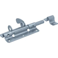 Bolzenriegel blau verzinkt 100 x 50 mm*Suki