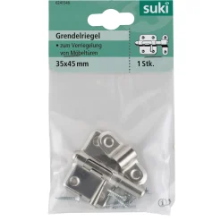 Suki Grendelriegel vernickelt 3,5 cm