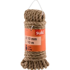 Hanf-Seil gedreht 10 mm 10m^Suki Sale
