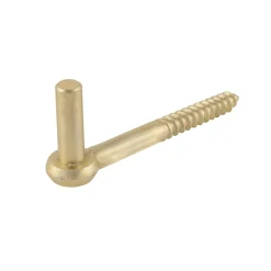 Suki Kloben auf Platte verzinkt 120 x 16 mm blau Holzgewinde