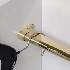 Suki Stangenlager oval 3 x 1,5 cm 2 Stück