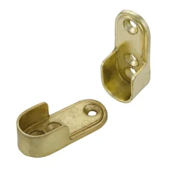 Suki Stangenlager oval 3 x 1,5 cm 2 Stück