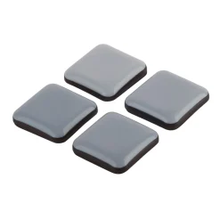 Universalgleiter Easy Glider klebend 2,5 x 2,5 cm grau 8 Stück*Suki Online