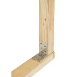 Winkelverbinder verzinkt 105 x 105 x 90 mm 1 Stück^Suki Outlet