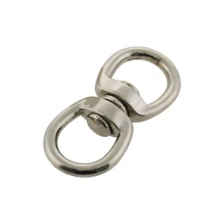 Wirbel oval vernickelt 5 mm*Suki Sale