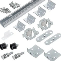 Zimmerschiebetür-System-Set Serie C 185 cm^Suki New