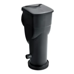 Summer Waves Elite Frame Pool 549x549x132cm Teak Optik