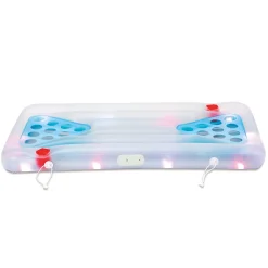 Wasserspielzeug Bierpong Luftmatratze Aqua Glow 160x84x19cm^Summer Waves Discount