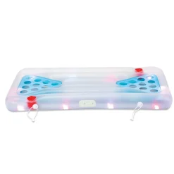 Wasserspielzeug Bierpong Luftmatratze Aqua Glow 160x84x19cm^Summer Waves Discount