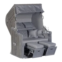 SunnySmart Strandkorb Rustikal 255 Plus beige